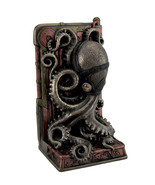 Steampunk Octopus Bronze Finished Single Bookend - £53.60 GBP