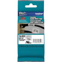 Brother Genuine P-Touch TZE-FX251 Tape, 1" (0.94") Wide Flexible-ID Laminated Ta - $45.45