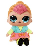 L.O.L. Surprise! Neon Q.T. – Huggable, Soft Plush Doll 14&quot; - £11.67 GBP