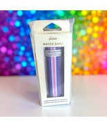 Sonix Watch Band Lavender Pink Stripe 38/40/44 mm Apple Watch Compatible... - $29.69