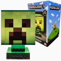 MINECRAFT CREEPER ICON 3D LAMP - Paladone- video games Collectible - $66.69 CAD