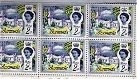 Bermuda Stamp, Church Of St. Peter, St. George&#39;s, Postage 2d, Queen Eliz... - $2.99