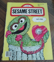 ctw sesame street magazine February, 1982 lets talk - £9.96 GBP