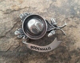BODENMAIS Fedora Hat Bavaria Oktoberfest Travel Souvenir Lapel Hat Pin G... - £12.50 GBP