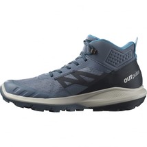 Salomon Men&#39;s Outpulse Mid GTX Hiking Shoe, China Blue/Carbon, 9 - £93.08 GBP