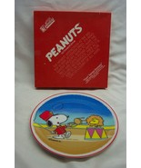 Vintage 1986 PEANUTS FLYIN LION TAMER SNOOPY Annual COLLECTOR&#39;S PLATE 19... - $47.54 CAD