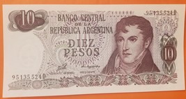Banco Central de la Republica Argentina Diez Pesos, UNC - £8.73 GBP