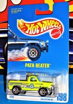 Hot Wheels Mid 1990s Mainline #198 Path Beater Neon Yellow w/ ORSBs - £3.50 GBP