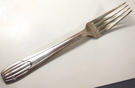 Antique Silver plated French Metal Alliance Blanc 84 GR Serving Fork - $41.58