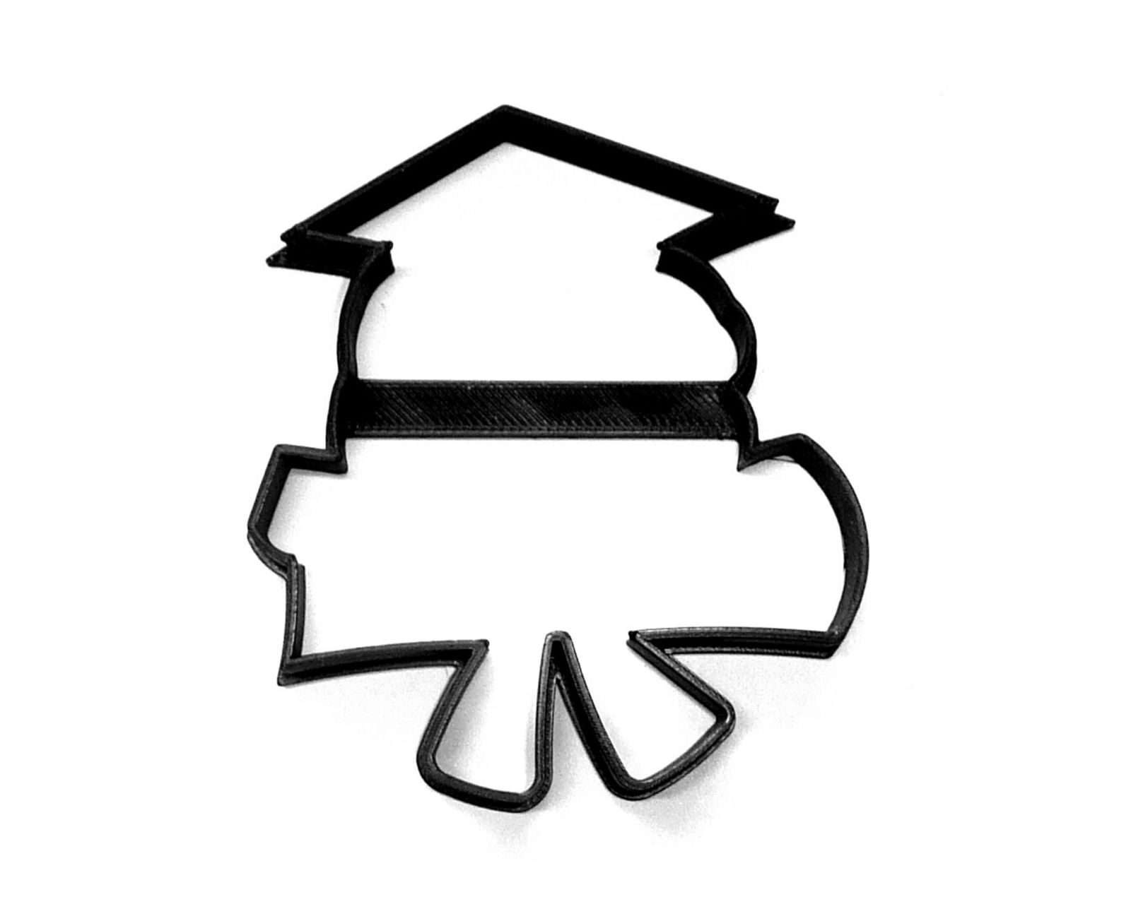 Primary image for 6x Graduate With Diploma Fondant Cutter Cupcake Topper 1.75 IN USA FD3646