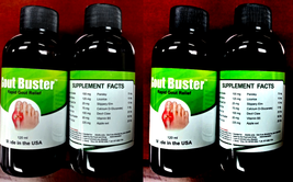 Gout Buster Liquid economy Pack- Faster Relief (4 Bottles 120 ml) - £58.54 GBP