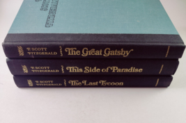 F. Scott Fitzgerald Vtg LOT~This Side of Paradise/Last Tycoon/The Great Gatsby - £15.93 GBP