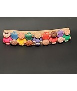 Vintage Handcrafted We are the World Children Custom Made Hair Clip Barr... - $359.77 MXN