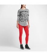 Nike Womens Just Do It Leggings size X-Small Color Light Crimpson/Red - £55.23 GBP