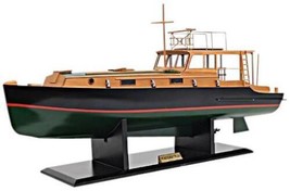 Model Boat Watercraft Traditional Antique Hemingway Pilar Wood - $879.00