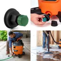 RIDGID Hose to Drain Adapter Vacuum Cleaner Accessory Wet Dry Vacs Drain Port - £9.40 GBP