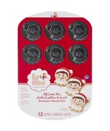 WILTON THE ELF ON THE SHELF COOKIE PAN 12 CAVITIES NEW #2105-8551 NON-STICK - $150.34 MXN
