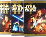 Star Wars: Phantom Menace / Attack of Clones/ Revenge of Sith (3 DVDs, 1... - $13.98