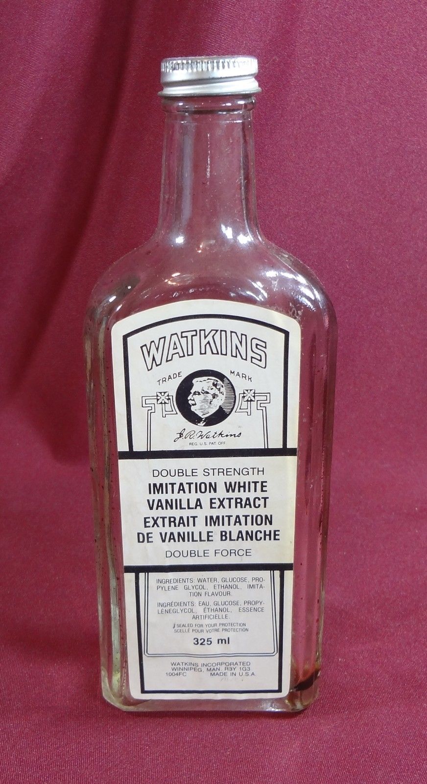 Primary image for Watkins Double Strength Imitation White Vanilla Extract Bottle 11 oz 325 ml