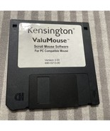 Kensington ValuMouse Scroll Mouse Software For PC Compatible mouse Flopp... - €6,58 EUR