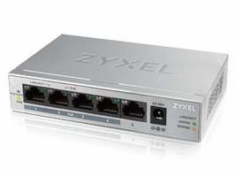 Zyxel 5 Port Gigabit Ethernet Unmanaged POE+ Switch | 4 x PoE+ @ 60W | P... - £54.99 GBP