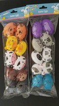 Happy Easter Animal-Shaped Plastic Hinged Fillable Eggs, 10/Pk, Select: Type - £2.76 GBP+