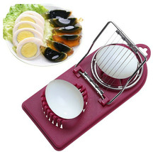 2 in1 Cutter Multifunction Kitchen Egg Slicer Gadgets Tools Stainless Steel Use  - £11.76 GBP