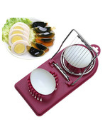 2 in1 Cutter Multifunction Kitchen Egg Slicer Gadgets Tools Stainless St... - $14.85