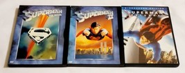 Superman 1 &amp; 2 Classic &amp; Superman Returns DVD  - £5.08 GBP