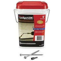 FastenMaster FMLL005B-250 LedgerLOK Ledger Board Fastener, 5 Inches, 250... - £154.79 GBP