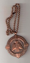 Vintage Copper Navaho Firebird / Thunderbird Necklace - $30.00