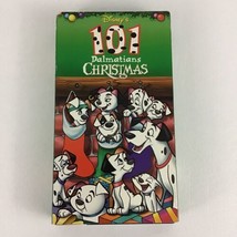 Disney 101 Dalmatians Christmas VHS Tape Special Bonus Program Vintage - £11.16 GBP
