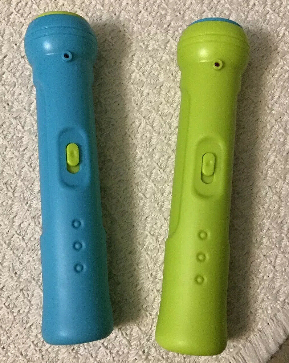 Fisher Price STAR STATION Replacement Microphones - Green &amp; Blue, L3182 - $17.82