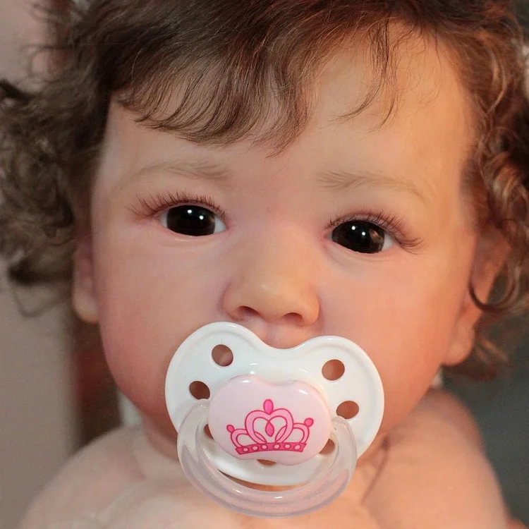 12&#39;&#39; Super Realistic Alina Lifelike Reborn cute Baby Girl Doll with Gift Box  - £67.73 GBP