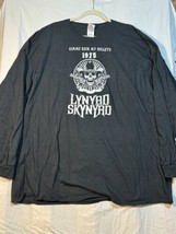 Men’s Big &amp; Tall 5XL Lynyrd Skynyrd Black Long Sleeve T  Gimme Back My B... - £11.52 GBP