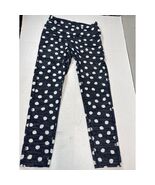 Outdoor Voices TechSweat 3/4 Black White Polka Dot Active Leggings Size ... - $39.95