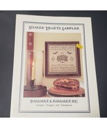 Margaret & Margaret Inc Shaker Hearts Sampler Cross Stitch Pattern 1985 Number 8 - $5.57