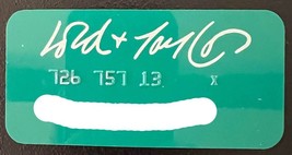 Rare Vintage Lord &amp; Taylor New York Store Credit Card - Signed - PRICE R... - $433.48 MXN