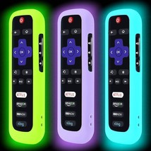 3 Pack Remote Case for Roku, Battery Cover TCL Roku Smart TV Steaming Stick Remo - £14.04 GBP