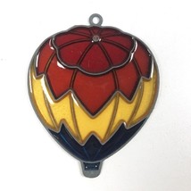 Vintage 80s Hot Air Balloon Suncatcher Stained Glass Style Window Decora... - $139.23 MXN