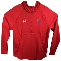 Texas Tech Sweatshirt Mens Large Red Raiders Hoodie Under Armour New - $44.55