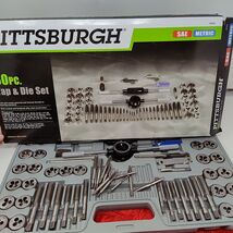 60-Pc Master Tap and Die Set - Include SAE Inch Size #4 to 1/2” and Metr... - $34.98