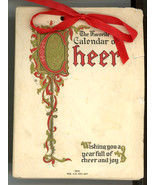 Favorite Calendar Cheer 1914 antique vintage gift Dodge Pub poetry art n... - €12,11 EUR