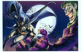 11x17 Inch DC Comics Super Hero Art Print ~ Batman VS The Joker - $19.79