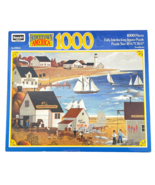 Rose Art Jigsaw Puzzle SEASHORE FISHING TOWN 1000 Piece Rose Art - €19,03 EUR