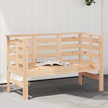 Garden Bench 111.5x53x71 cm Solid Wood Pine - $90.42