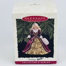 Hallmark Keepsake Ornament Holiday Barbie 1996 Vintage Collectors Series New - £11.40 GBP