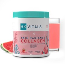 HK Vitals Skin Radiance Collagen Powder, Marine Collagen (Watermelon,200 g) - £21.83 GBP