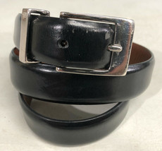 Ralph Lauren  30/32 Narrow Black Leather Womens Belt  - $12.93