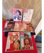 LOT of 7 1980's TV Guides - $29.70